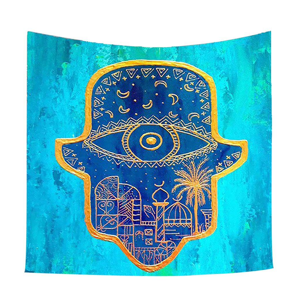 Digital Printing Tapestry Wall Carpet Bohemian Beach Towel Decor Hat