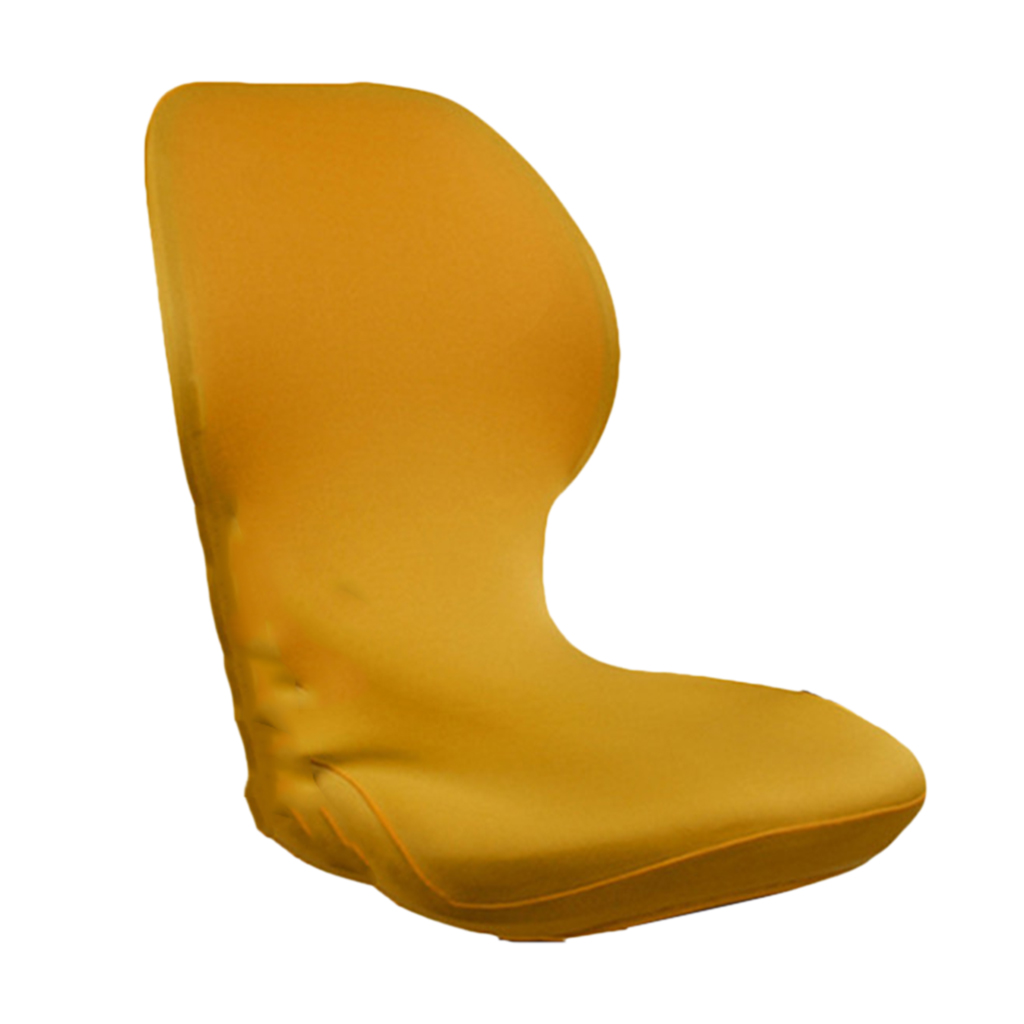 Elastic Swivel Computer Chair Cover Office Seat Slipcover Protector - Golden