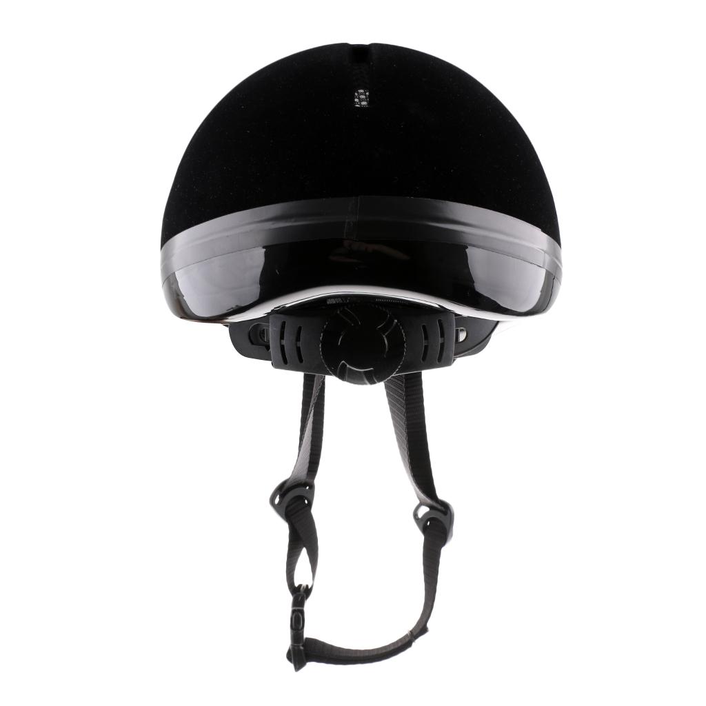 Adjustable Breathable Horse Riding Helmet Safety Velvet Equestrian Helmet