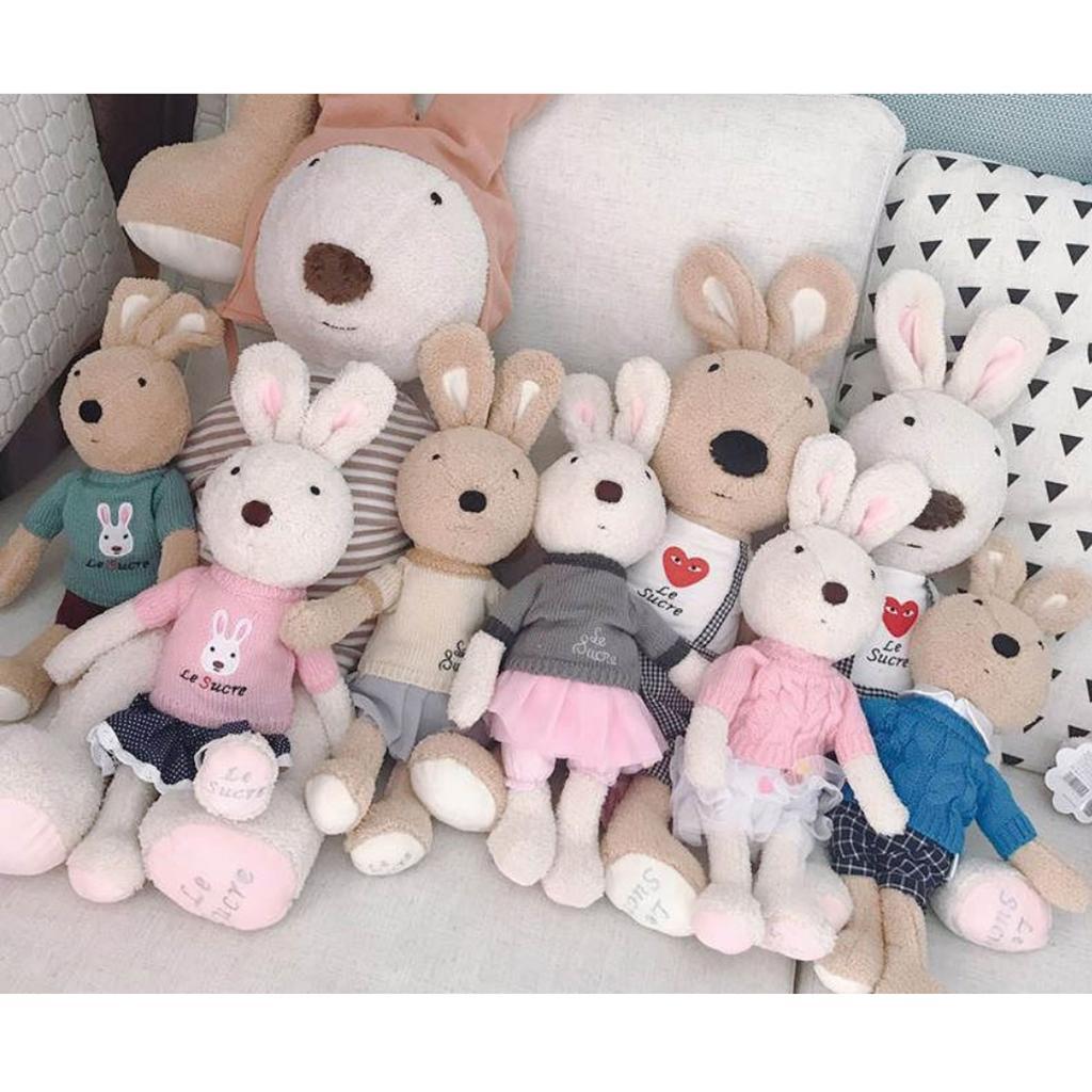 Rabbit//Cat//Bear Plush Toy Clothes for 1//6 BJD Doll Dress up Outfit Girl Gift