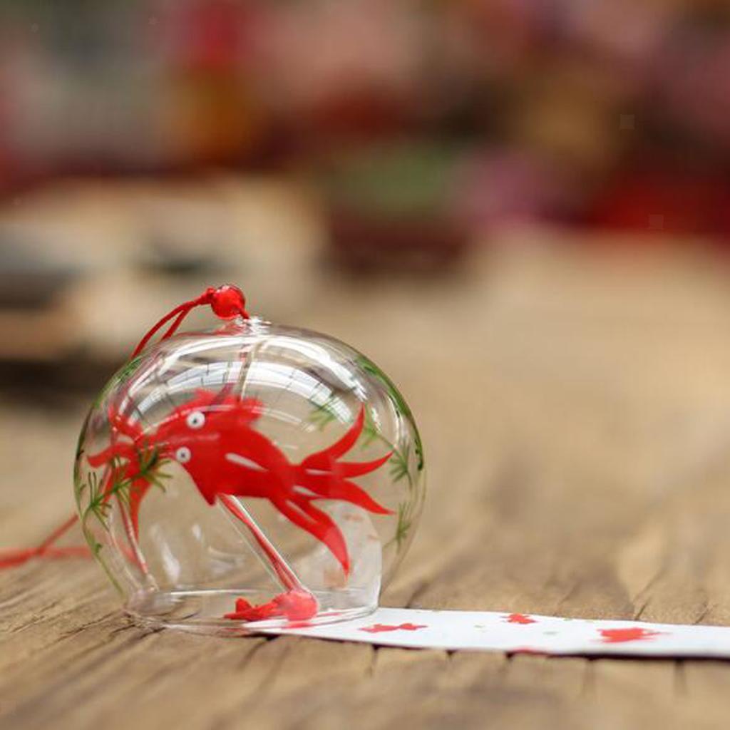 Geschenk zu Geburtstag, Glas Japanisches Furin Windspiel Glockenspiele