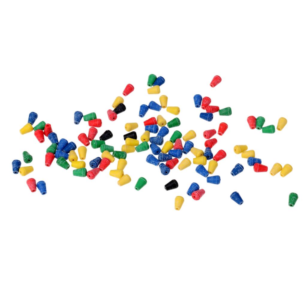 100Pcs Carp Bait Soft Beads Sea Fishing Lure Floating Float Tackles Cone