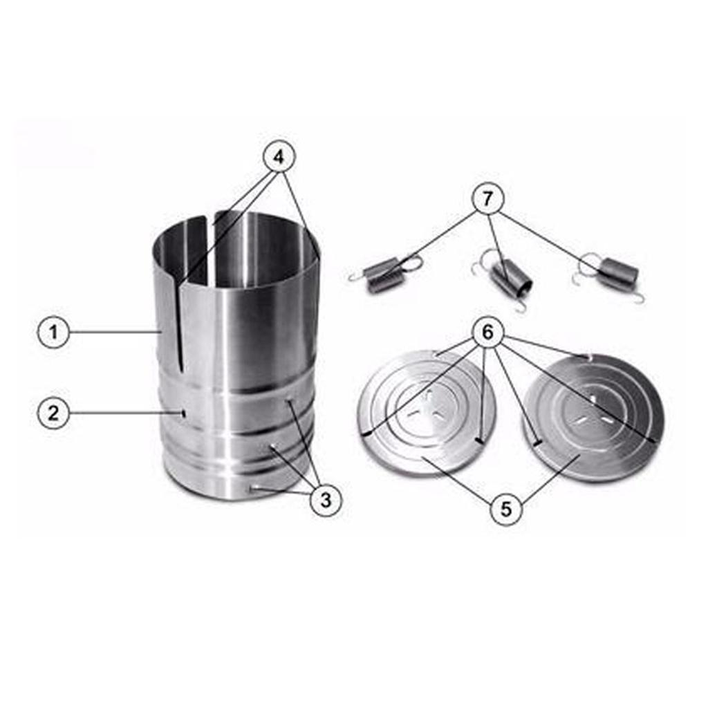 Ham Maker, Stainless Steel Meat Cooker for Making Healthy Homemade 3 Layer