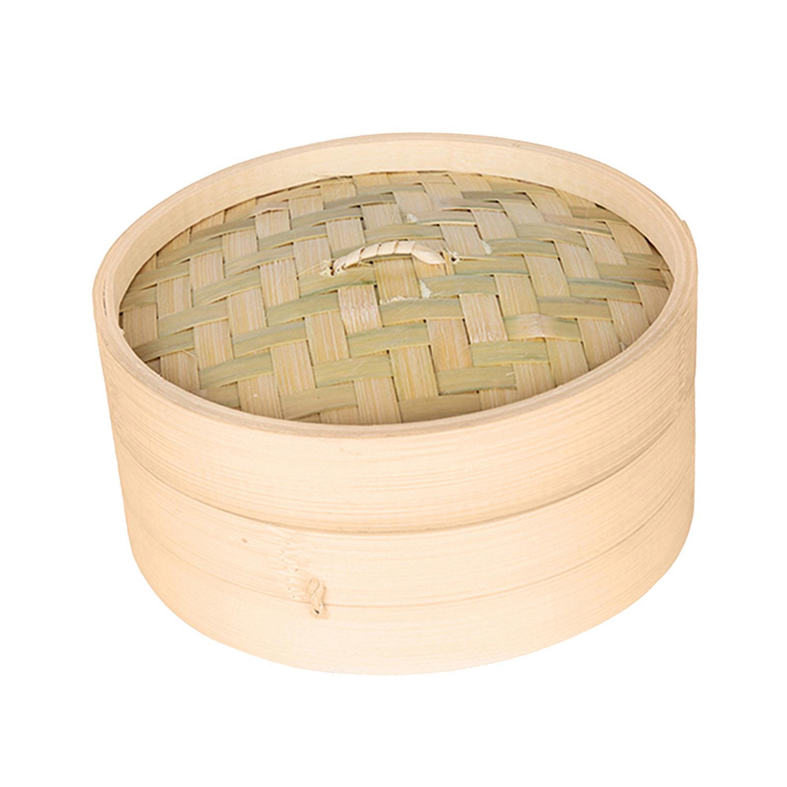 Steam Basket Bamboo Cookware Asian Steam Cooking Verdure Riso