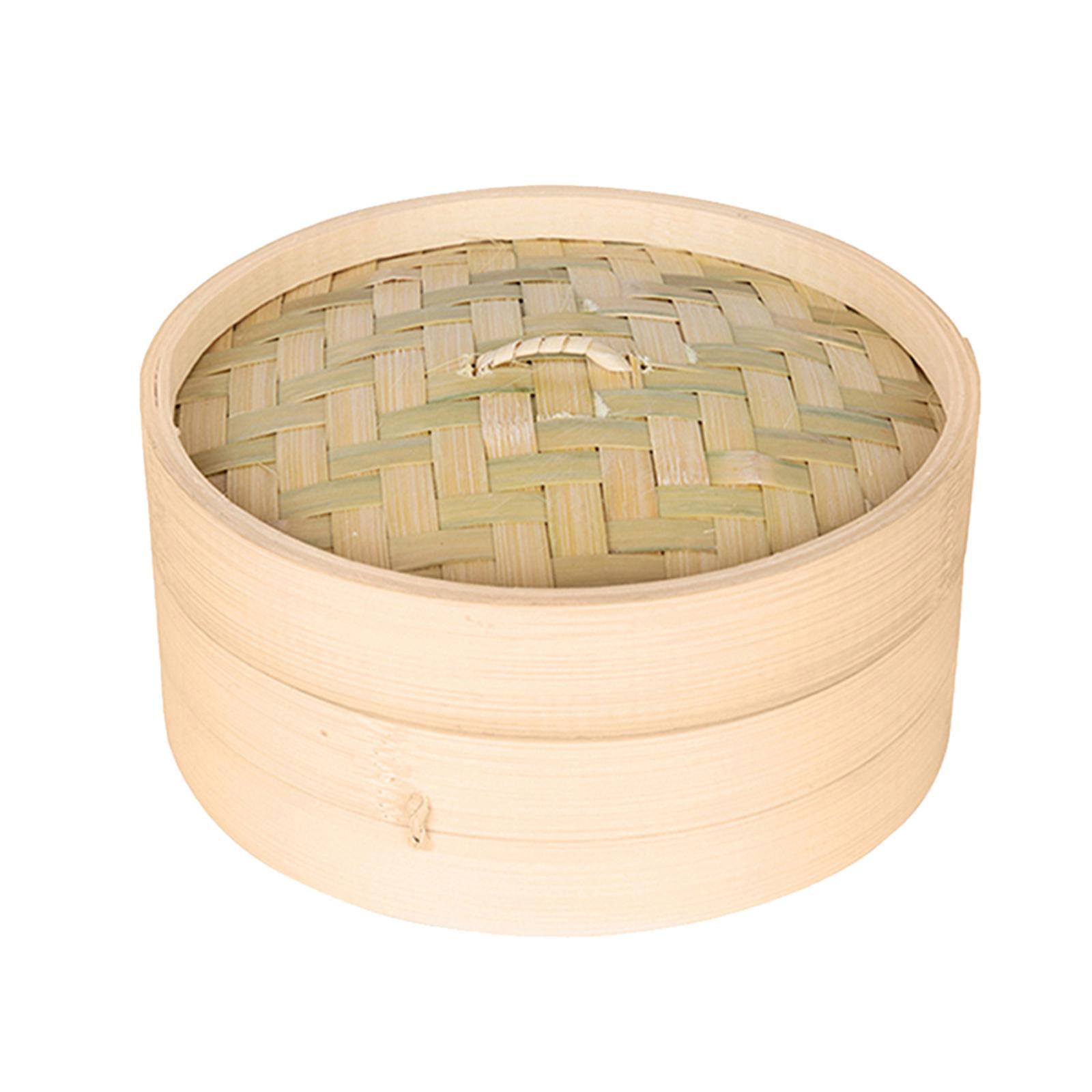 Steam Basket Bamboo Cookware Asian Steam Cooking Verdure Riso