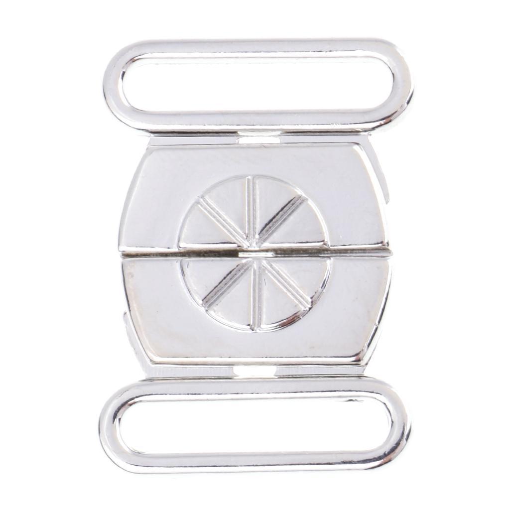 10 Paar Metall BH Clip Bademode Klicker Bikini Vorne Verschluss Schnalle