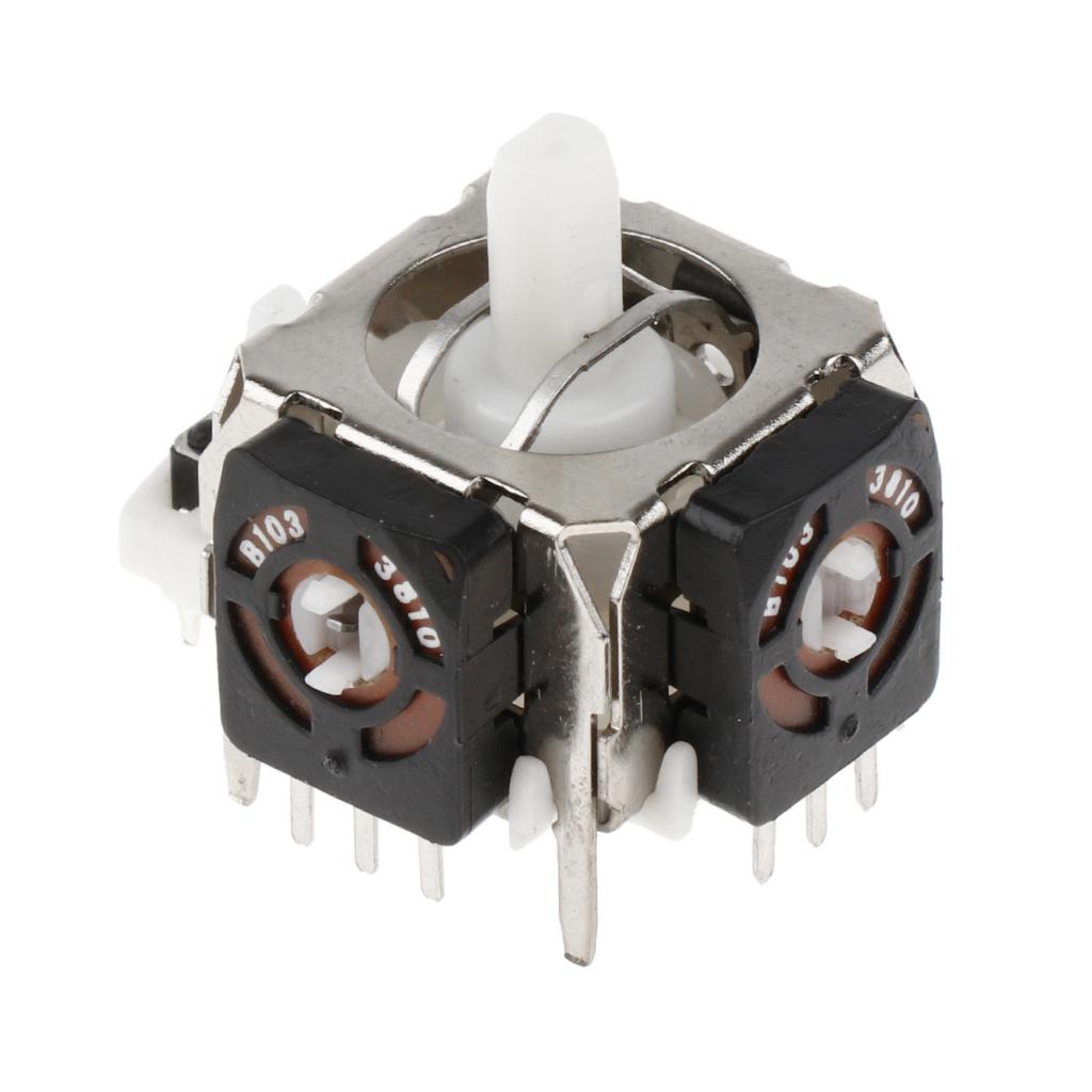 Analog Joystick Module 3D Thumbstick For Playstation 2 PS2 Controller Black