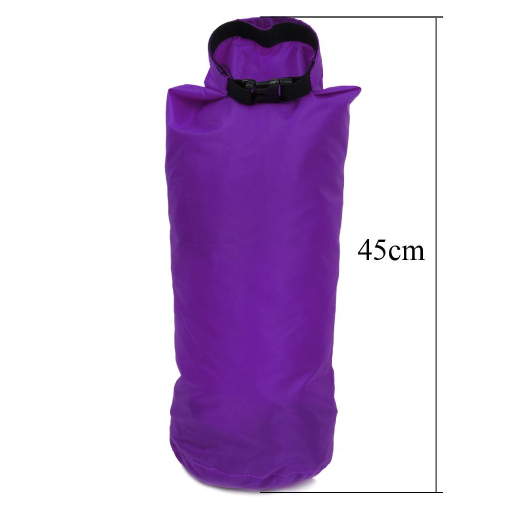 8L Outdoor Waterproof Compression Ultralight Dry Sack Bag Kayaking Rafting Purple