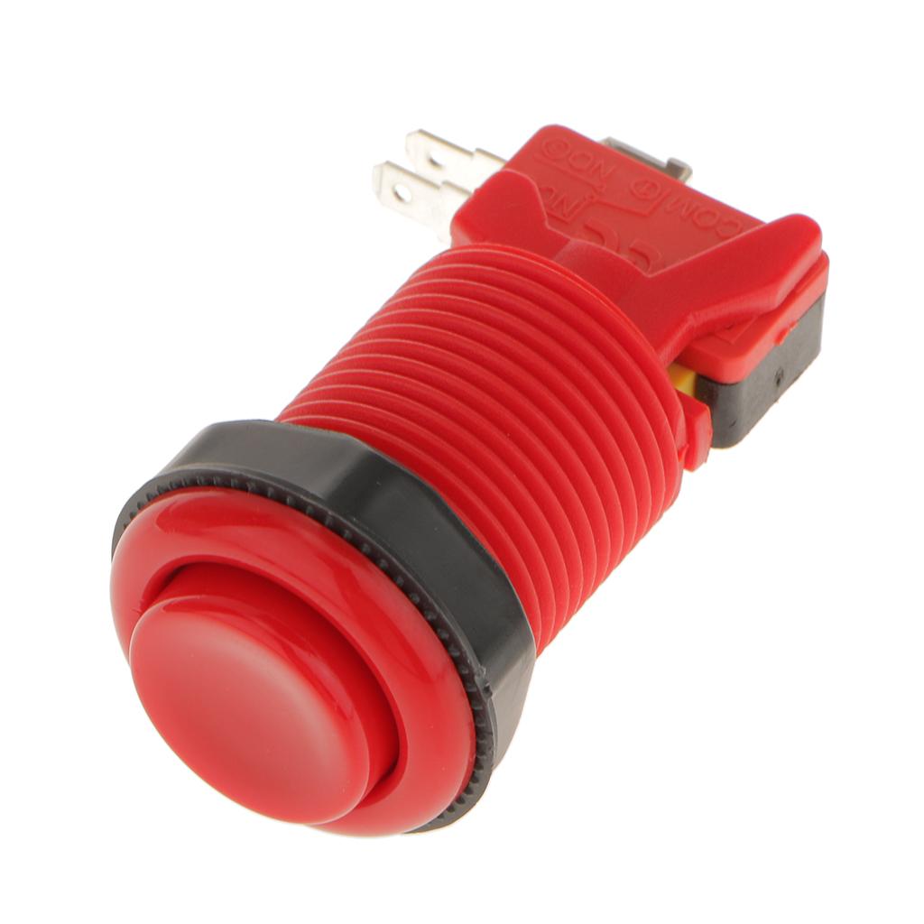  Game Long Push Button Micro Switch for Arcade Multicade MAME Jamma Red
