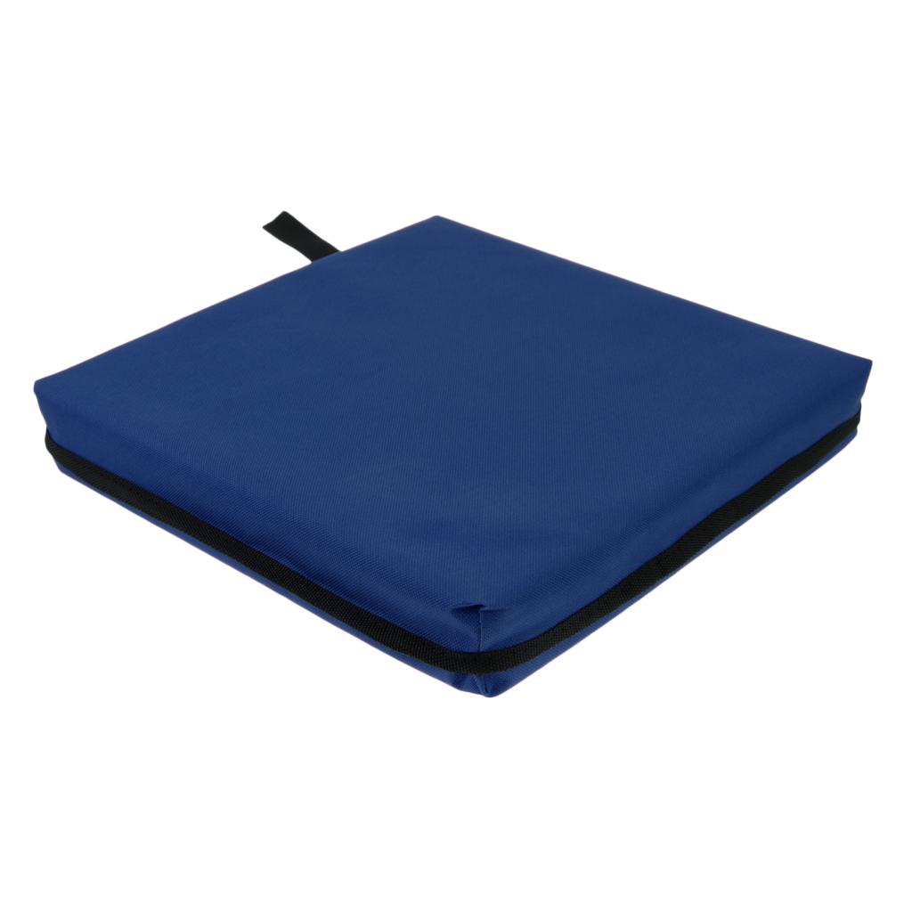 Waterproof Chair Seat Cushion Pad Outdoor Garden Camping Mat Navy Blue