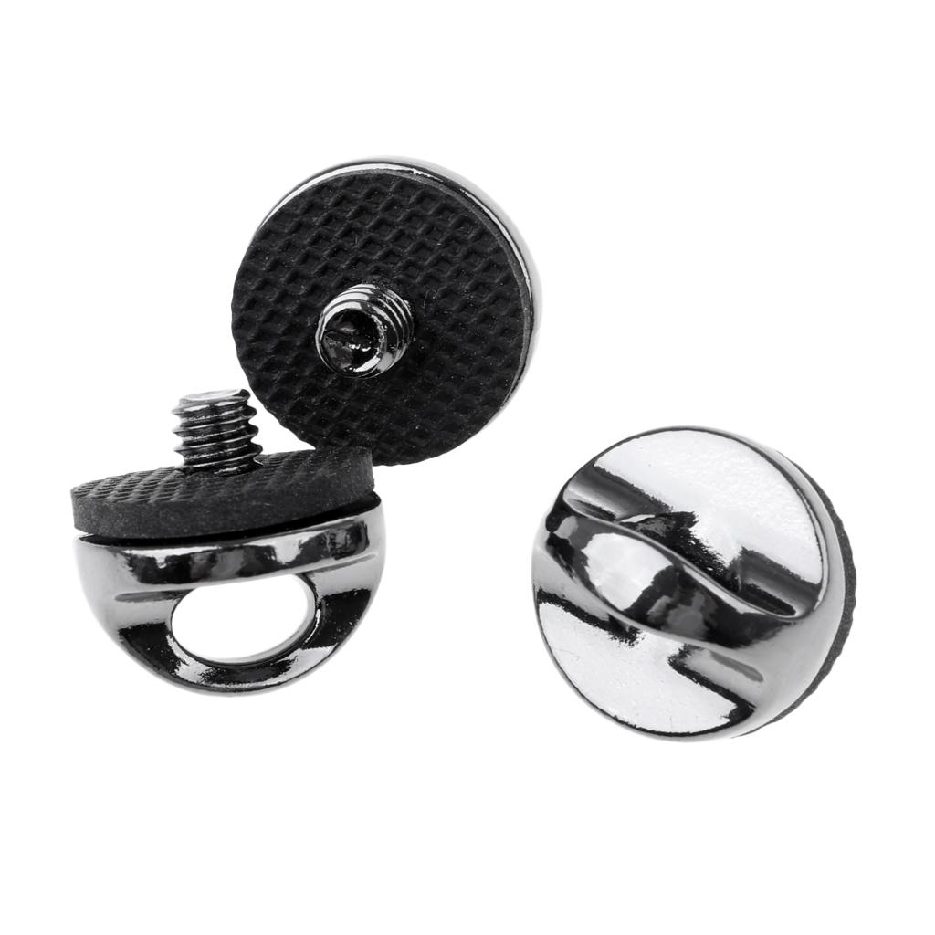 3pcs Stainless Steel Camera Threaded Screw Adaptor Scuba Diving Photography Base Tray Replacement