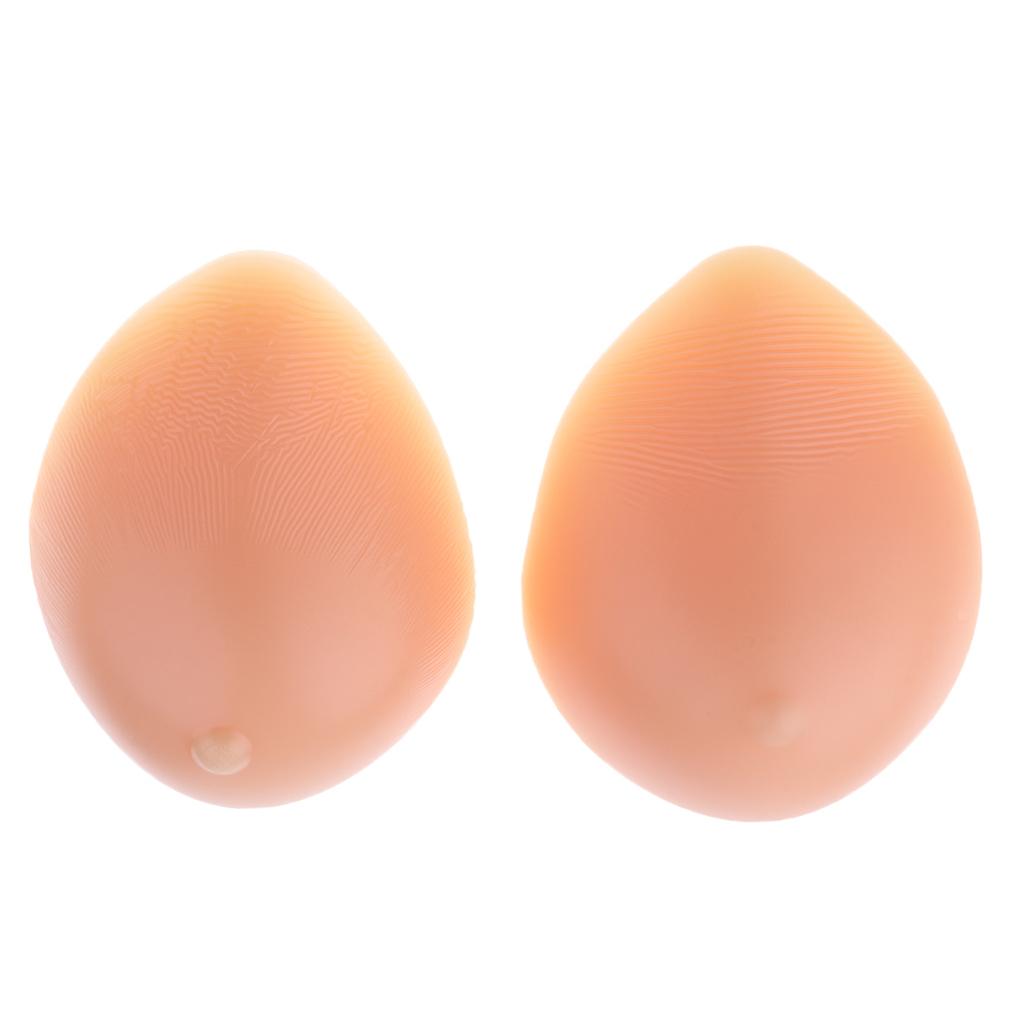 Breast Forms Silicone Breast Silicone Forms Mastectomy Enhancers  #7/17 x 13 x 5 cm/630g