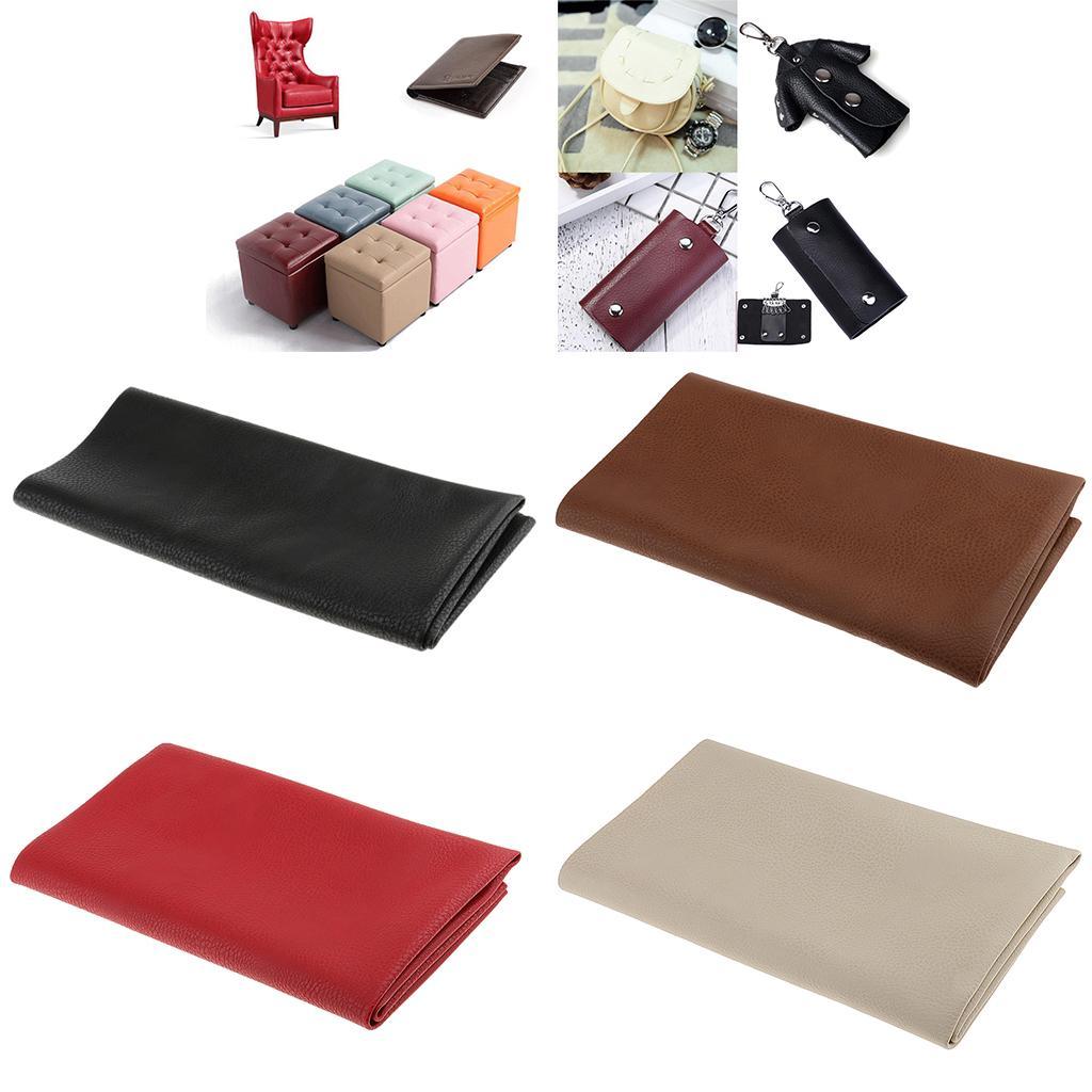 Pu Leder Stoff Zum Nähen Diy Tasche Material Leder Handwerk Zubehör 50x50