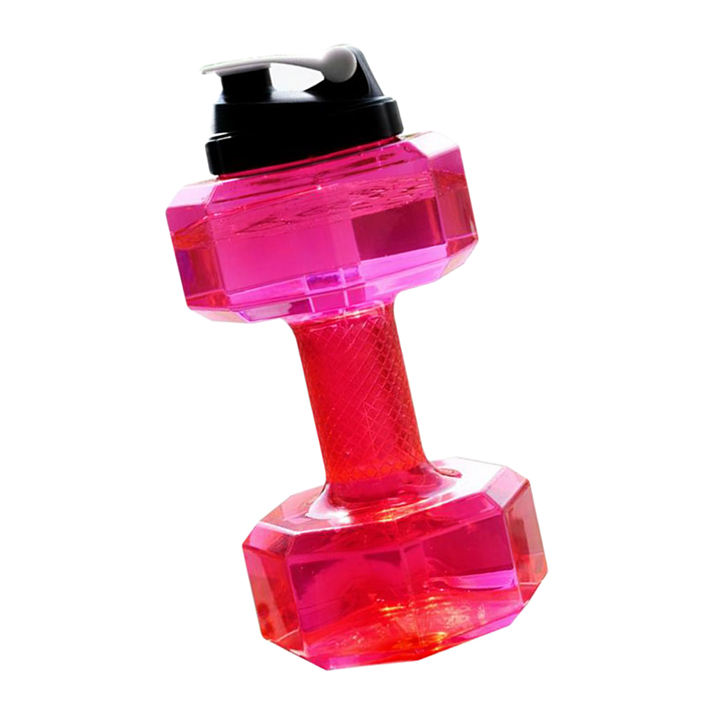 Sportflasche Fahrradflasche Sport Wasserflasche Hantel Form Trinkflasche