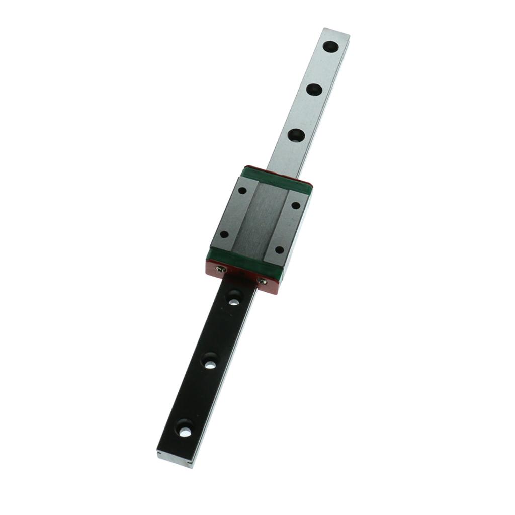 Linear Motion Linear Sliding Guide Rail 170mm + Linear Sliding Block