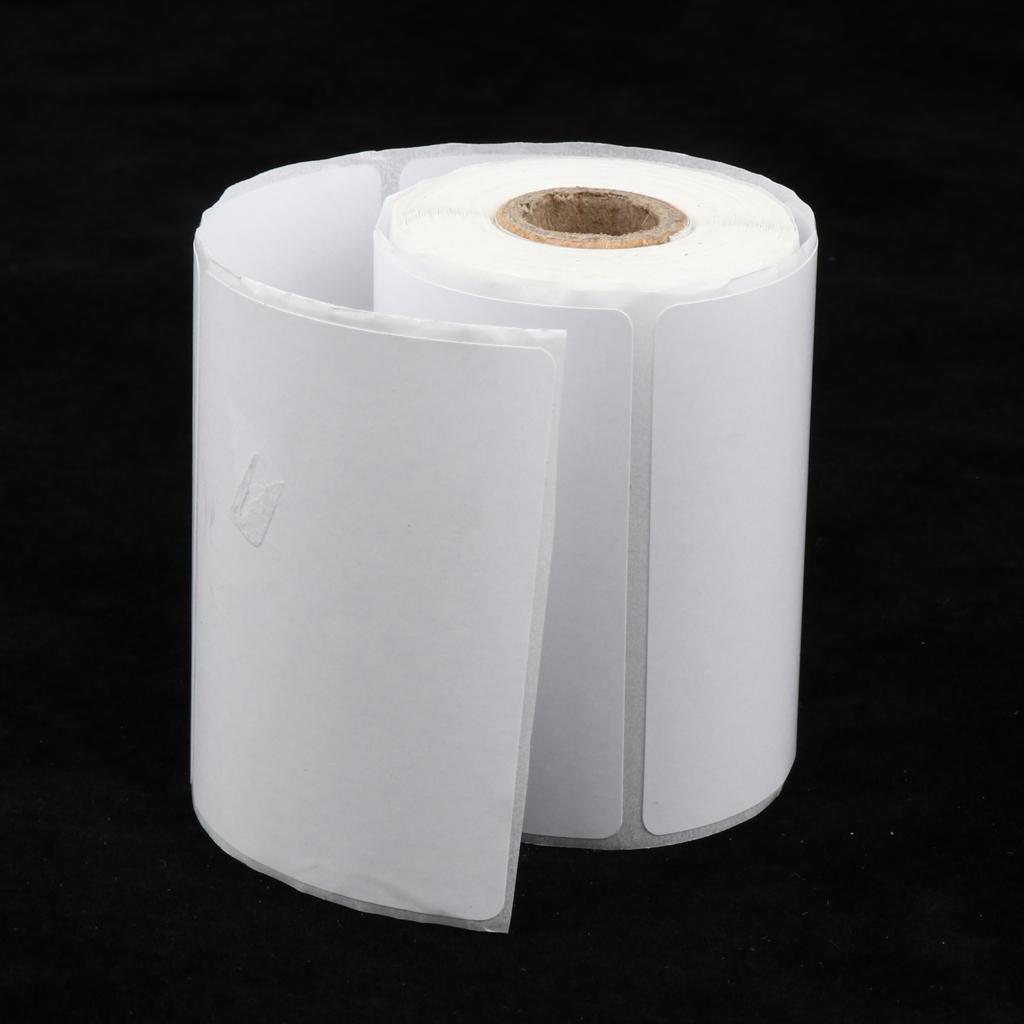 57mm White Thermal Transfer Label Adhesive Sticker Alcohol Proofing