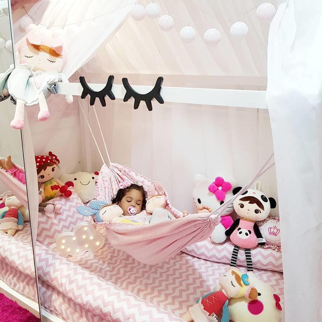 Baby Hammock Hanging Crib Cradle Cot Bed Swing Sleep Seat Outdoor Home Travel