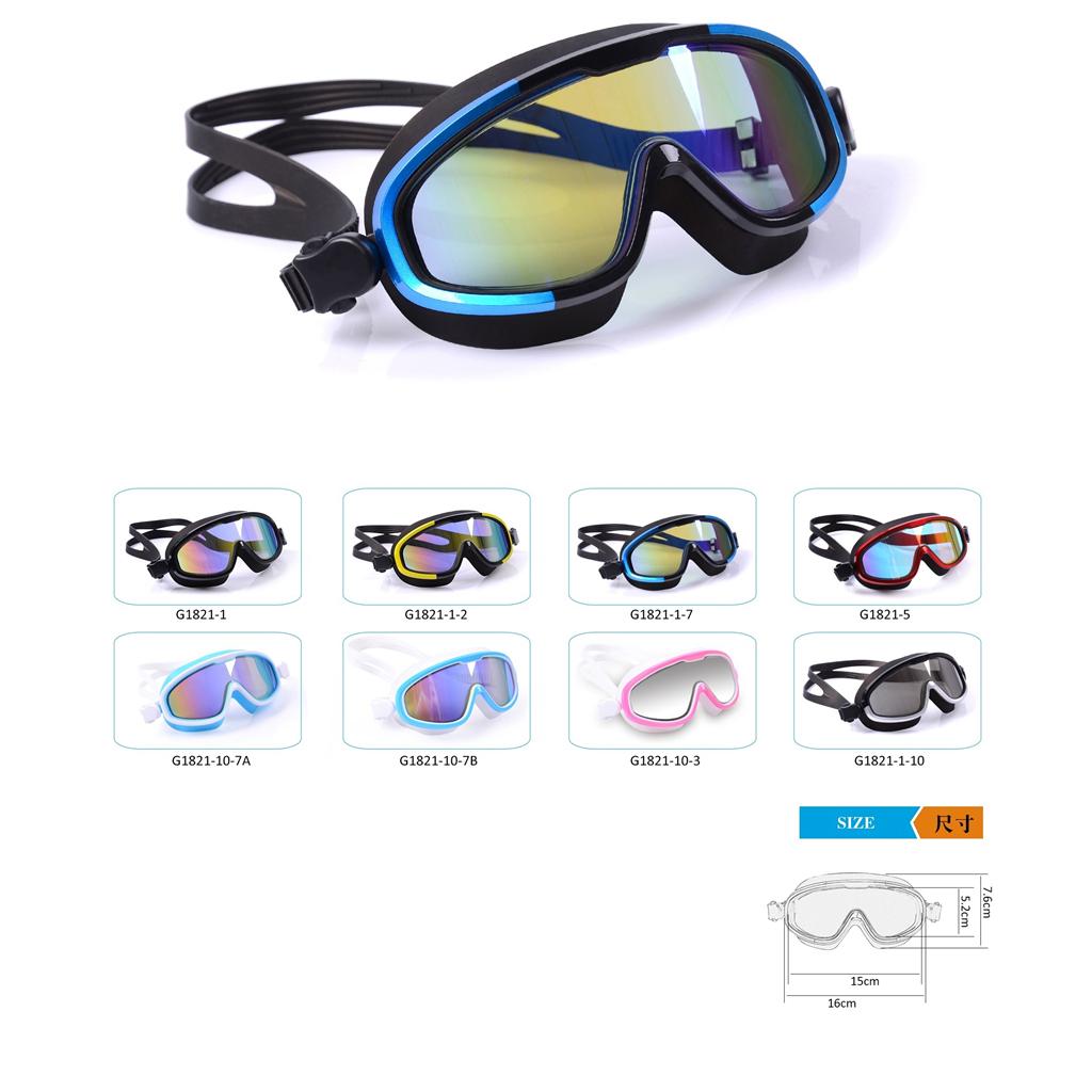 Waterproof Swimming Goggles UV Protection Swimming Gear  Blue