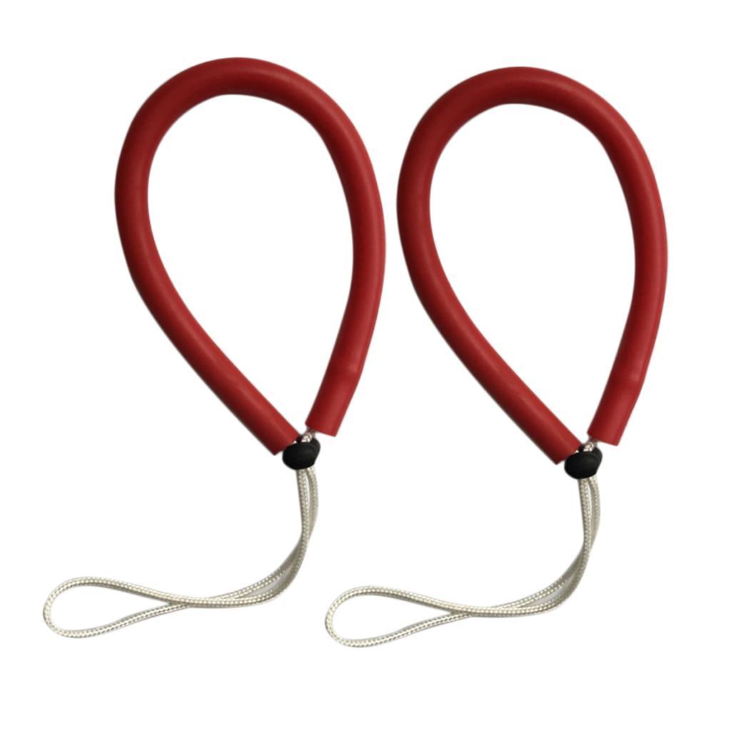2 Pack Scuba Diving Flashlight Wrist Strap Lanyard Safety Camera Grip Rope