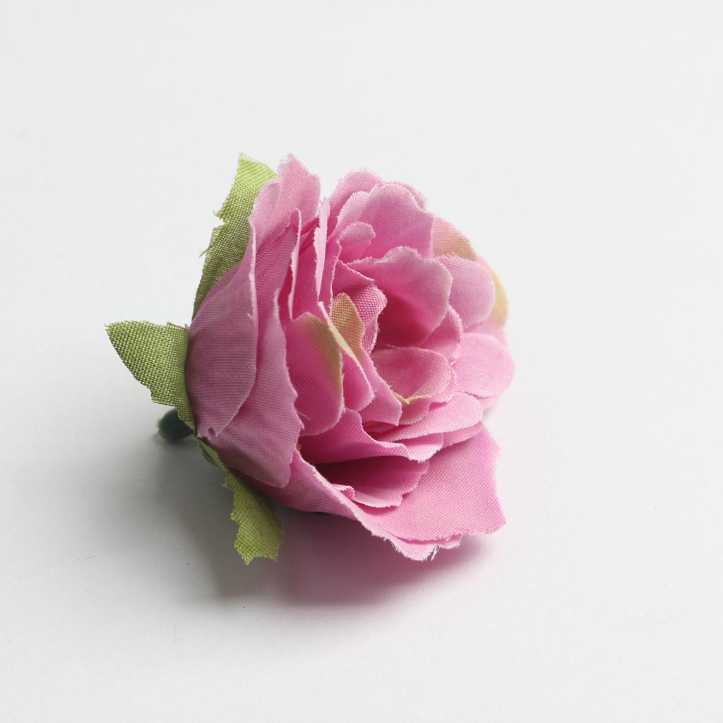 10pcs 5cm Artificial DIY Silk Rose Heads Peony Flower Heads Wedding Party Decor