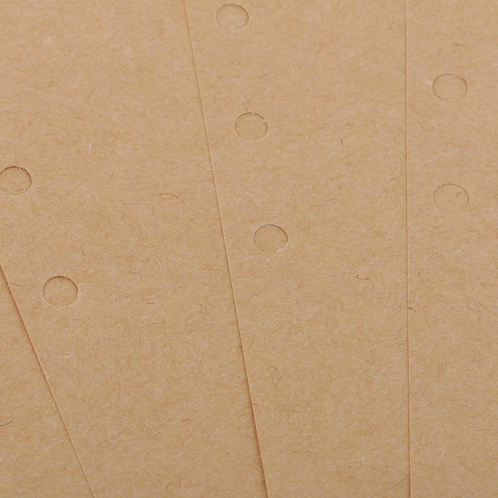 40 Sheets Notebook Planner Loose Leaf Ring Binding Refill Paper with 6 Hole
