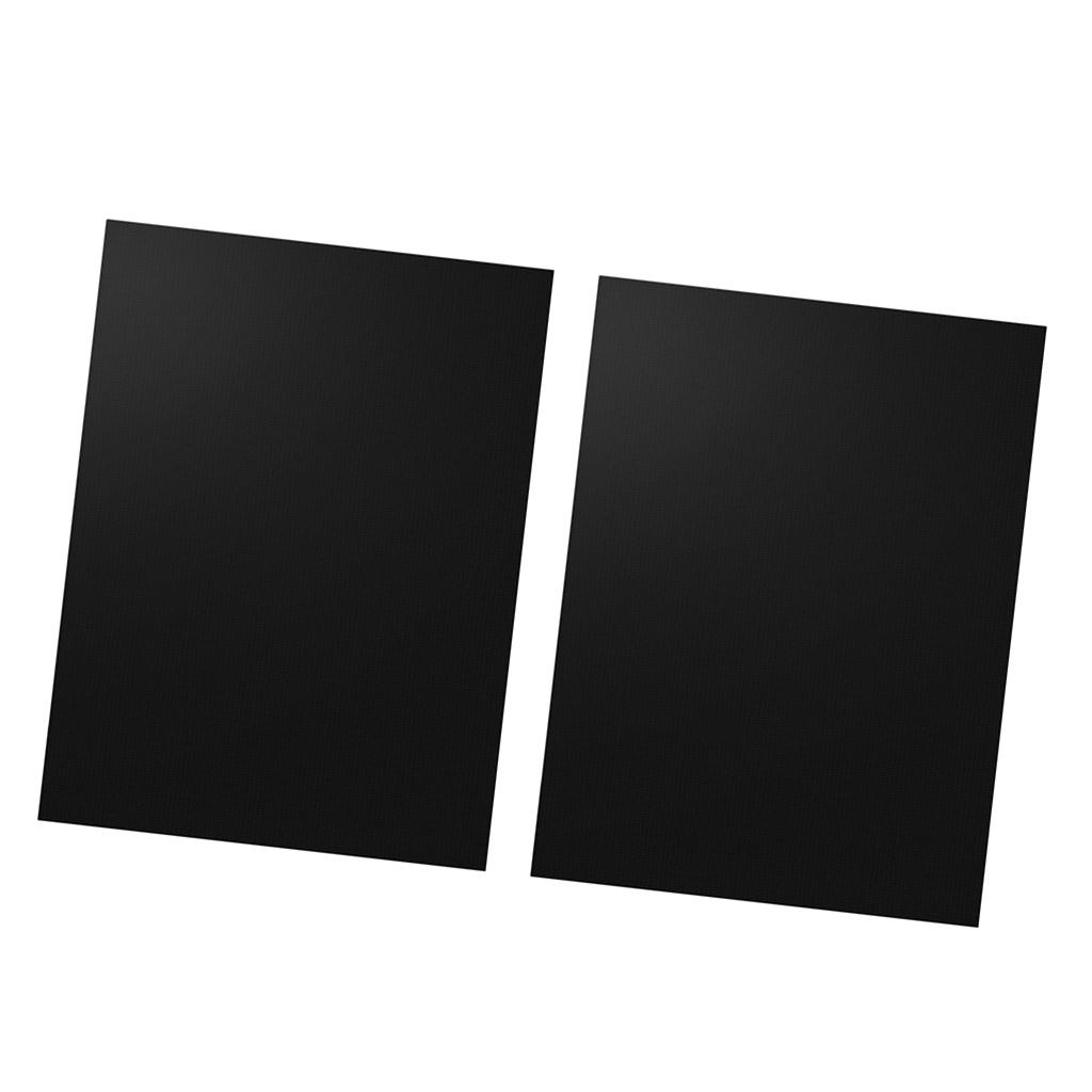 BBQ Mats Easy Reusable Barbecue Grill Mat Bake Nonstick Grilling Mats 2Pcs