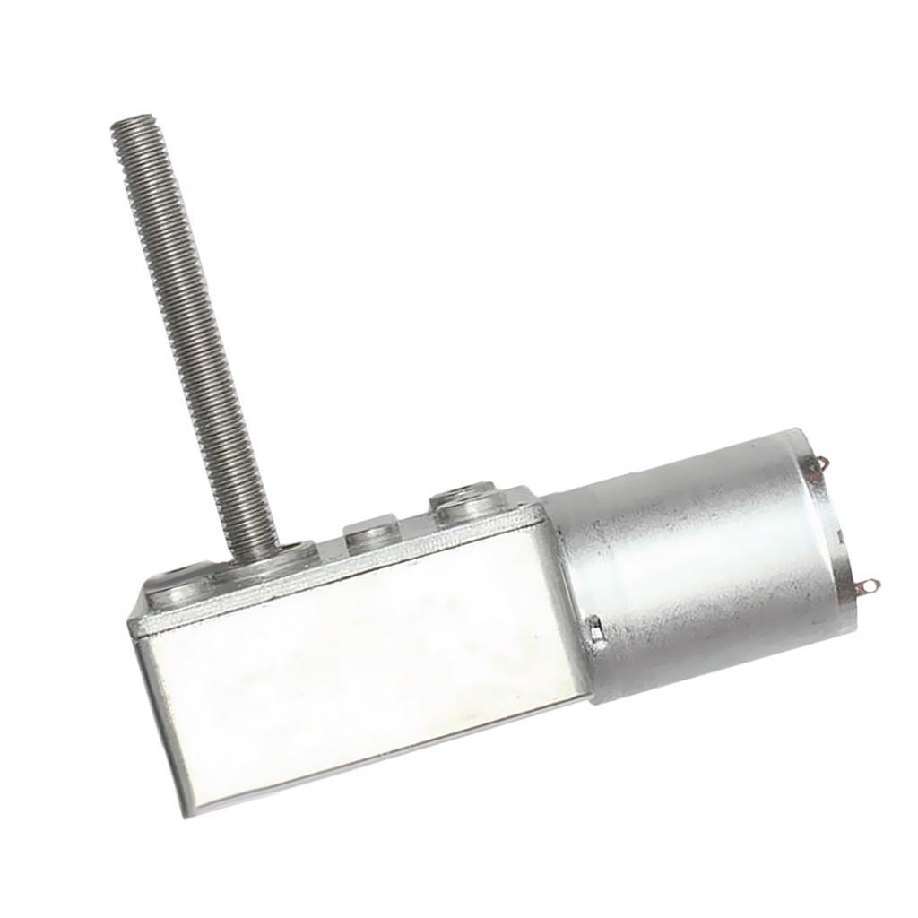 DC Metall Quadratisch hohe Drehmomente Schnecken Getriebe Motor