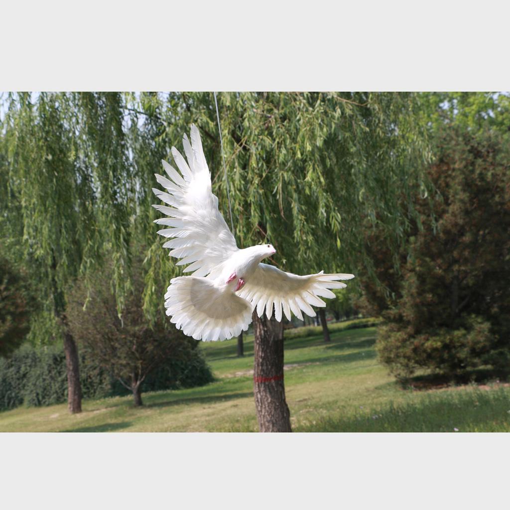 Artificial Feather Birds Tree Decorations Craft Ornaments Christmas Party Decor