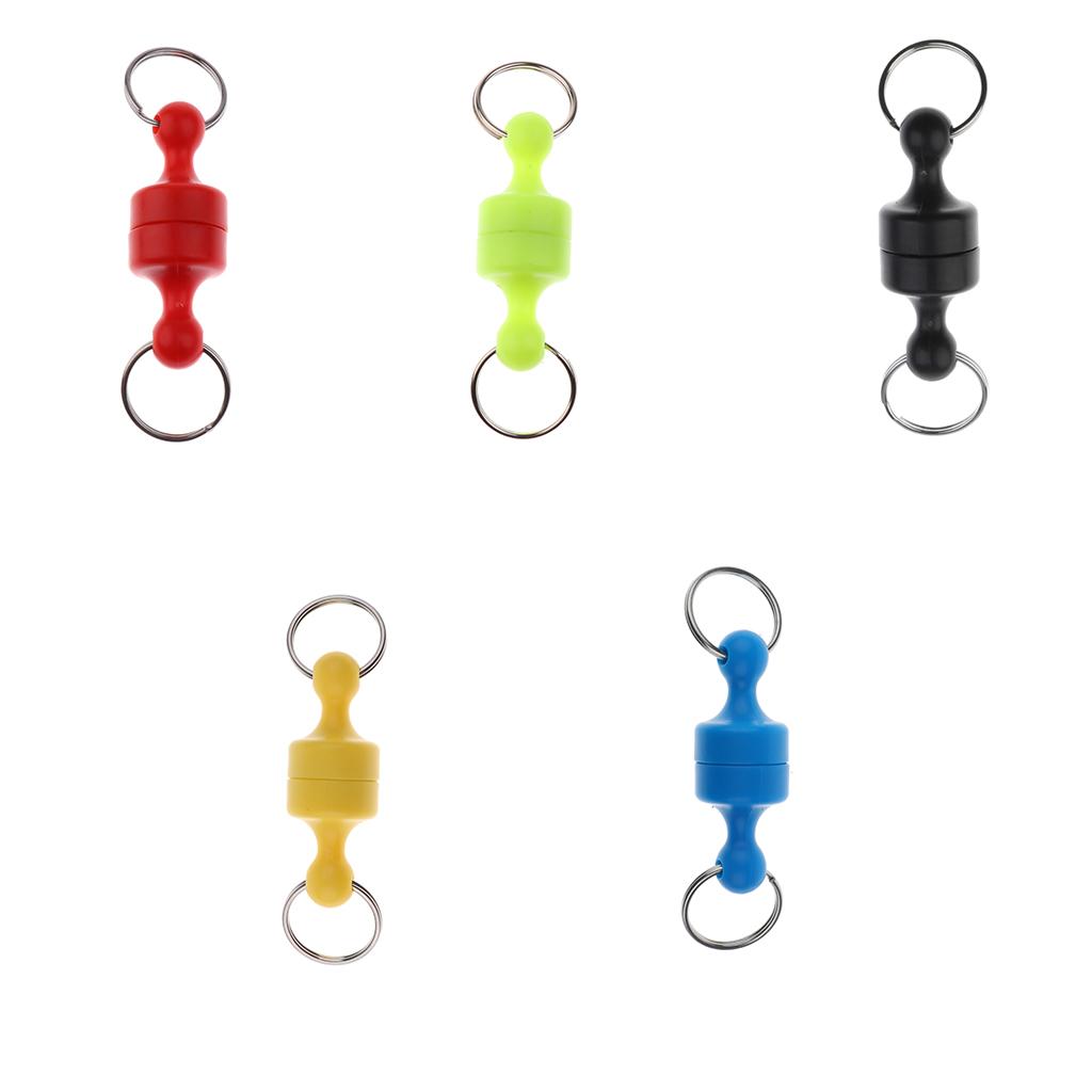 Fly Fishing Landing Trout Net Magnetic Release Holder Magnet Clip Red