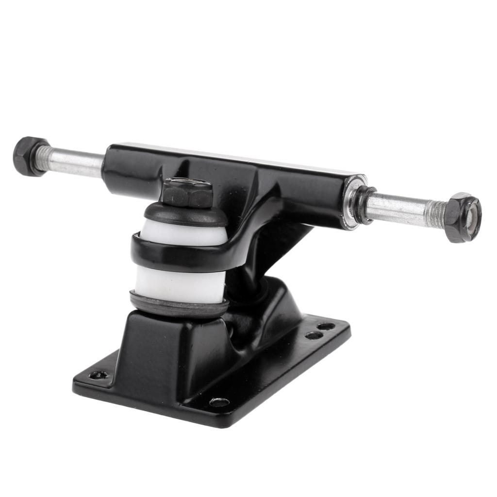 Aluminum Alloy 3.25"/83mm Skateboard Truck Longboard Truck Outdoors Black