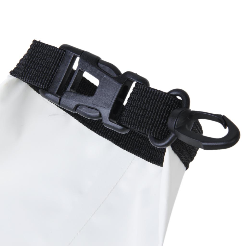 Waterproof Dry Bag Sack Pouch Kayaking Camping Rafting Floating 5L White