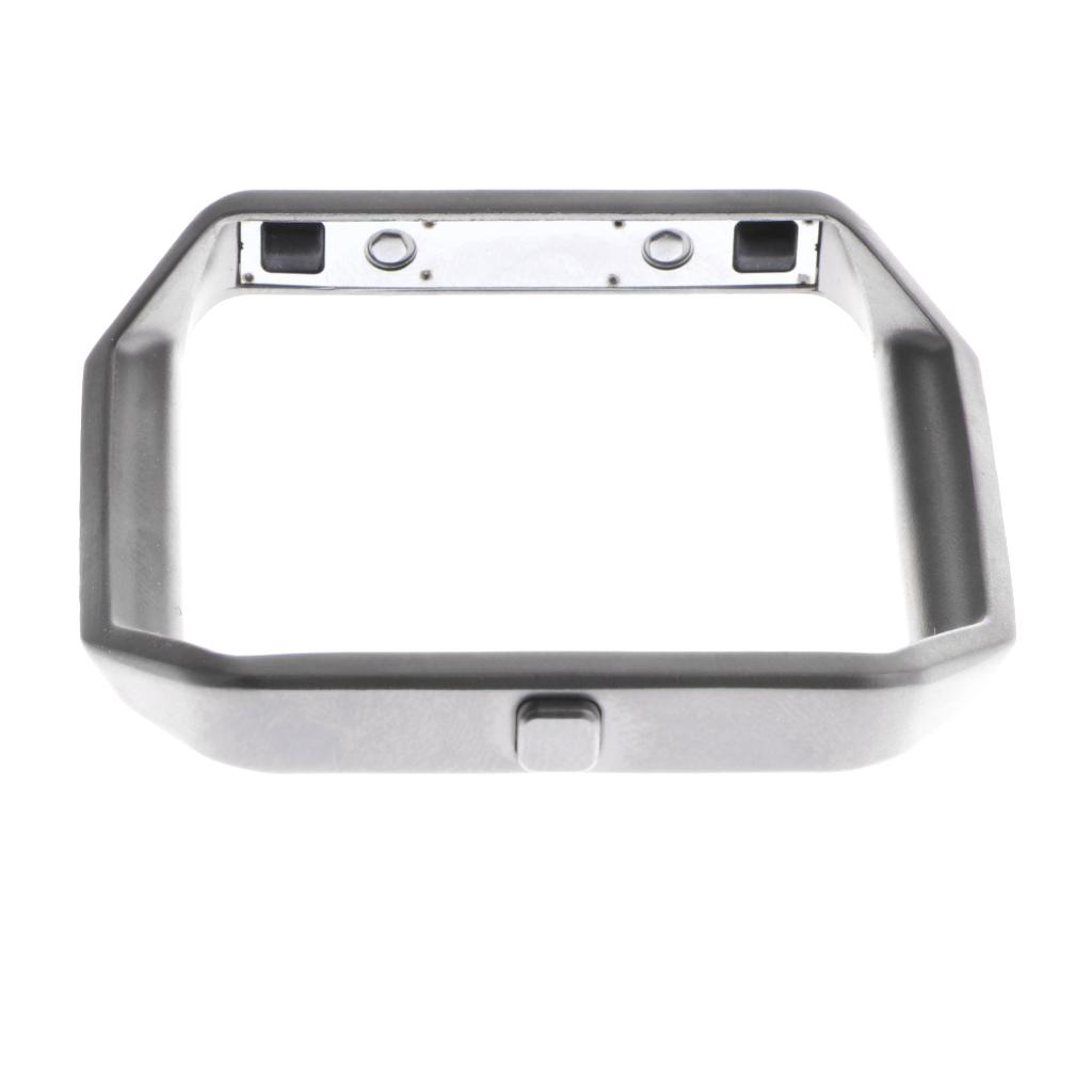 Stainless Steel Replacement Frame Shell Holder Cover with 2 Pins for Fitbit Blaze Smart Watch