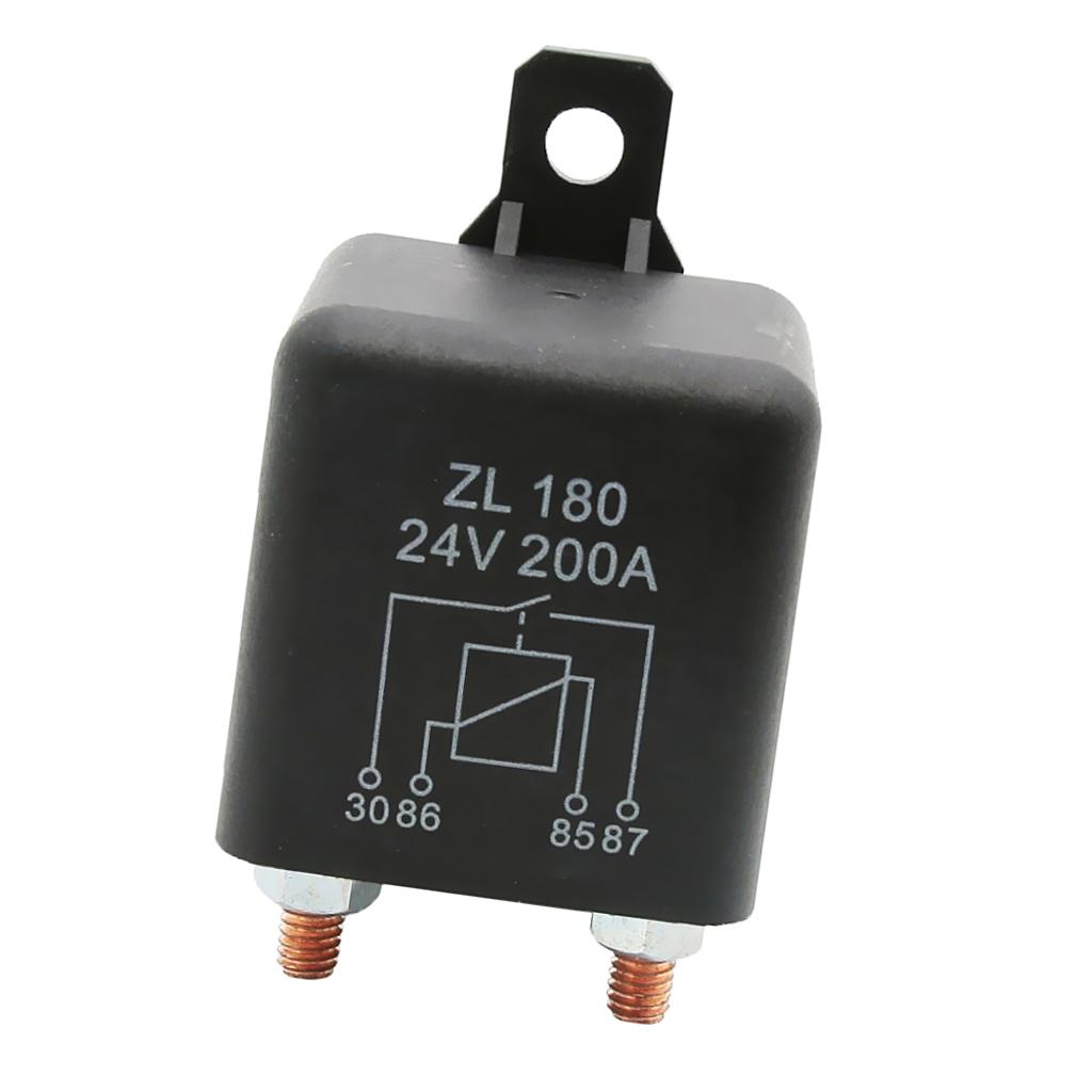 Automotive 24V 200A 4 Pin Starter Relay Switch Circuit Control