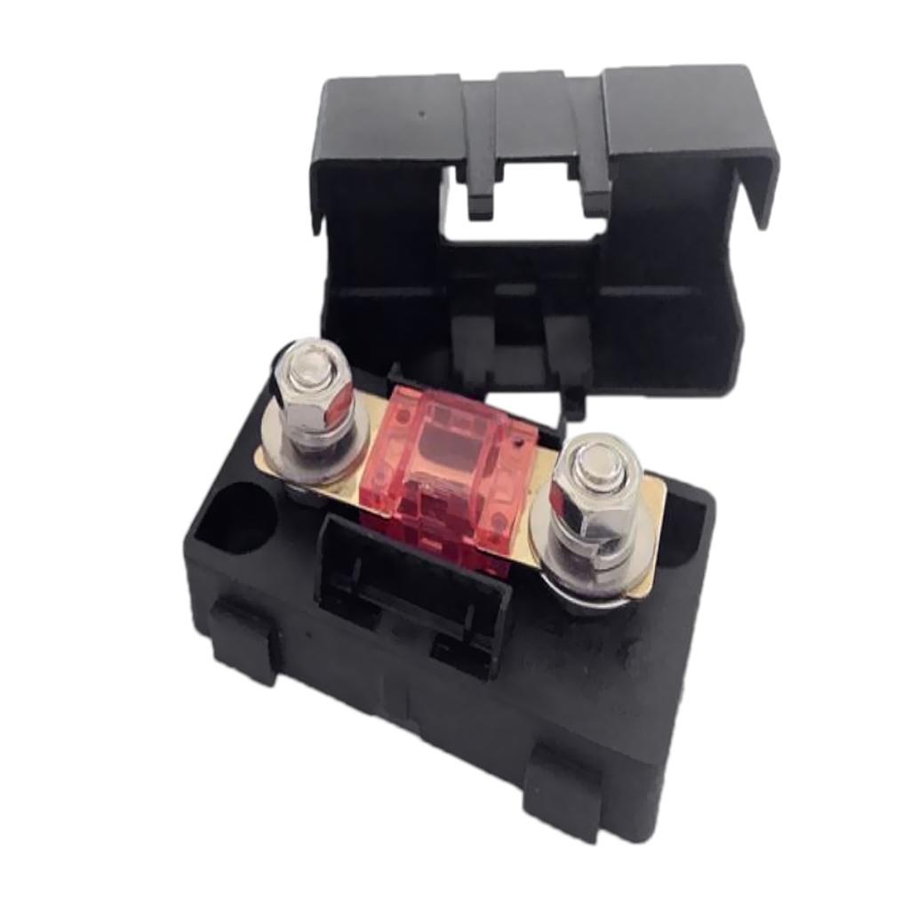 Automotive Car Mini ANS Fuse Holder Fusebox Block Dustproof Cover 30A