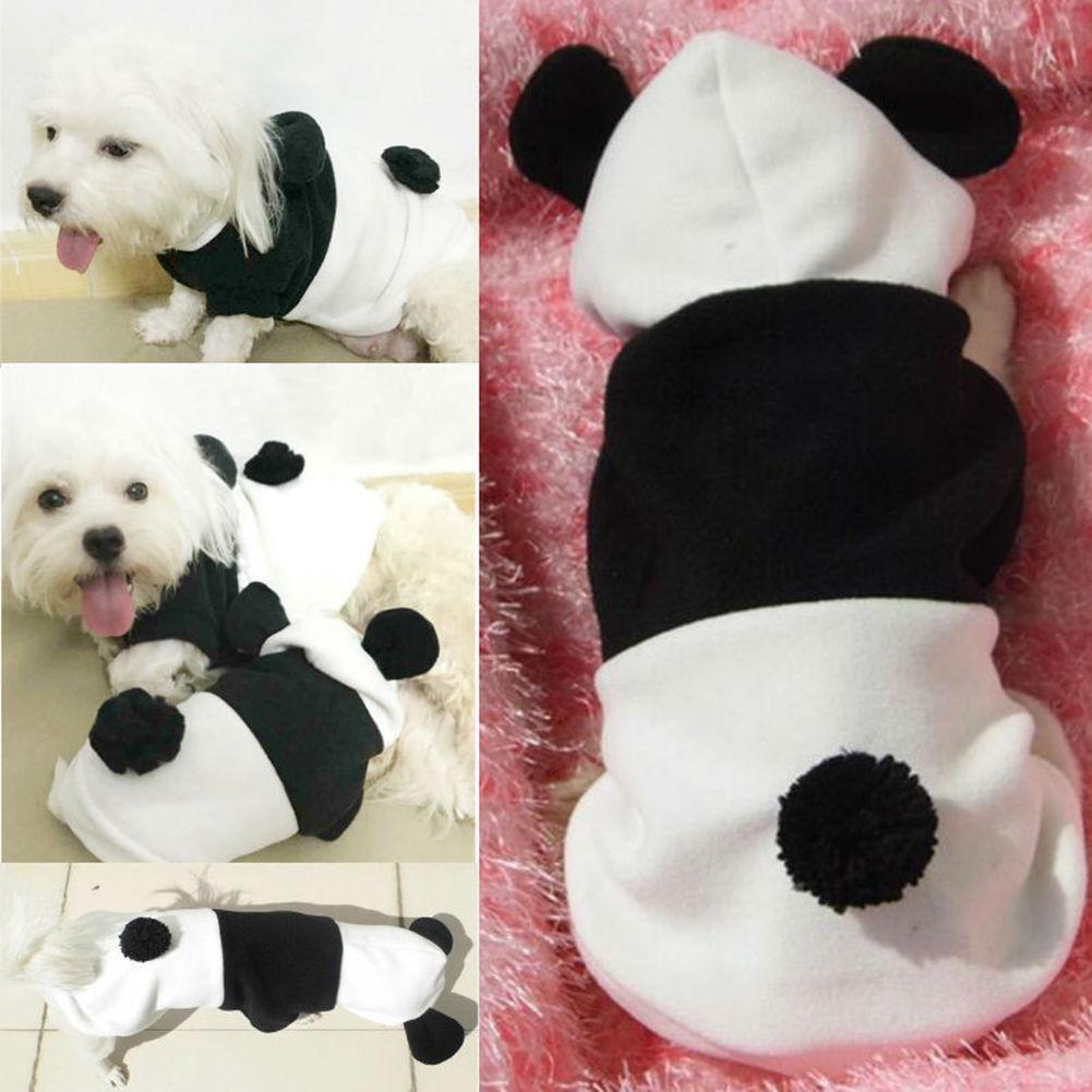 Dog Jumpsuit Winter Hoodie Puppy Cat Jumper Warm Clothes Outfit Costume L