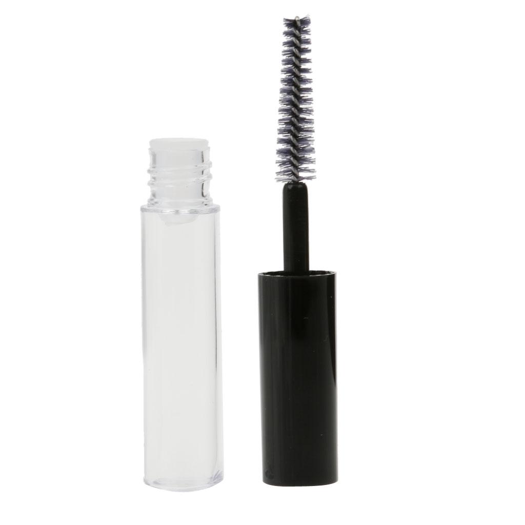 4ML Plastic Empty Mascara Eyelash Growth Bottle Lip Gloss Liquid Tubes Clear