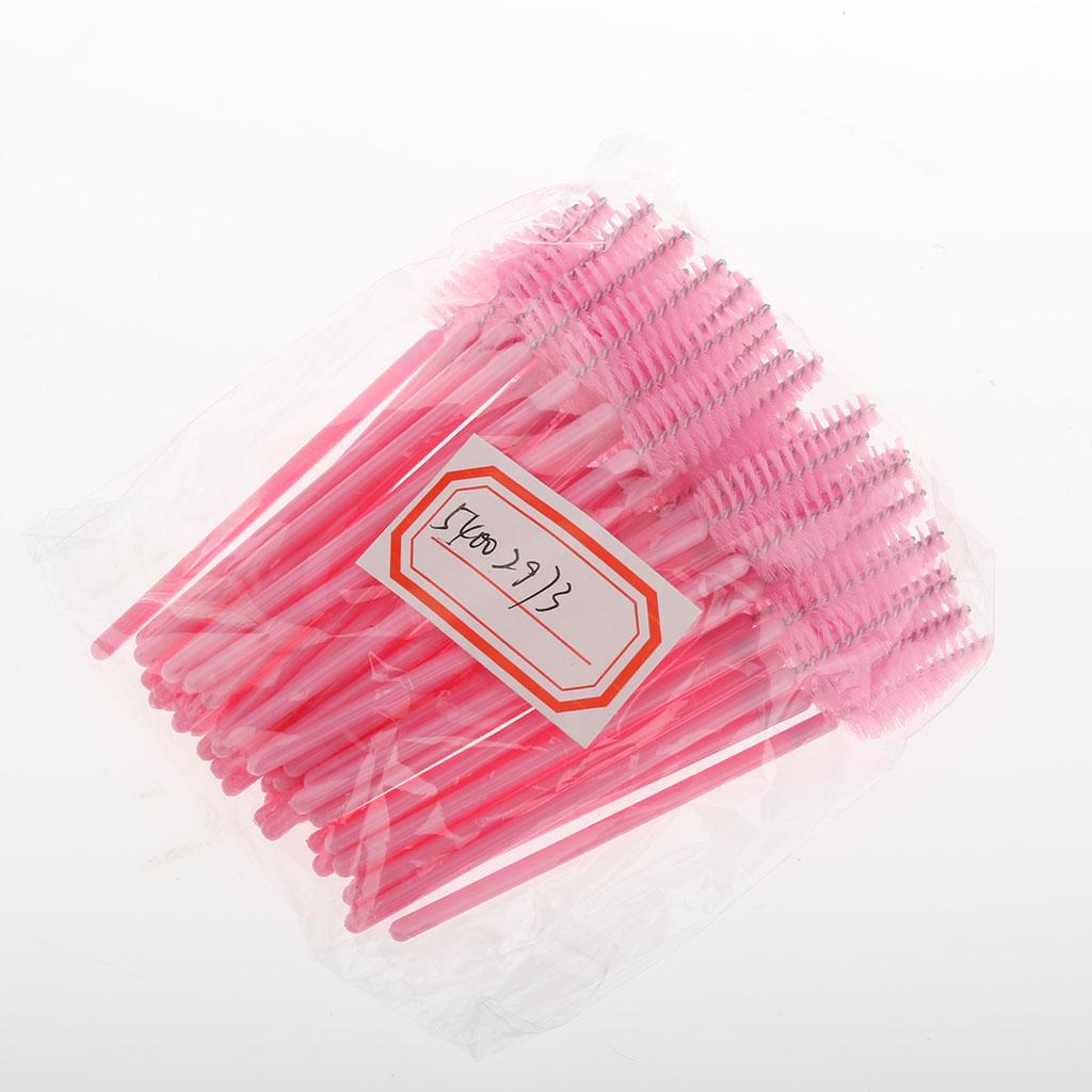 50x Disposable Eyelash Brush Mascara Wands Applicator Makeup Cosmetic Tool 5