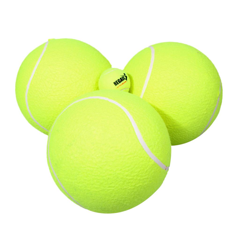 New 9.5" Big Inflatable Tennis Ball Toy for Children Adult Pet Dog Puppy Cat