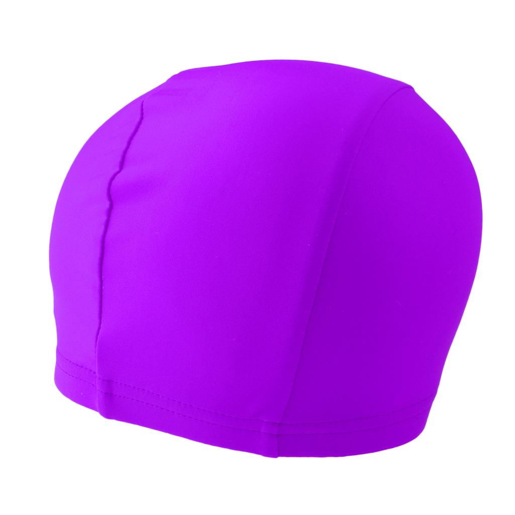 Skull Cap Under Helmet Liner for Cycling Swim Pool Bathing Purple