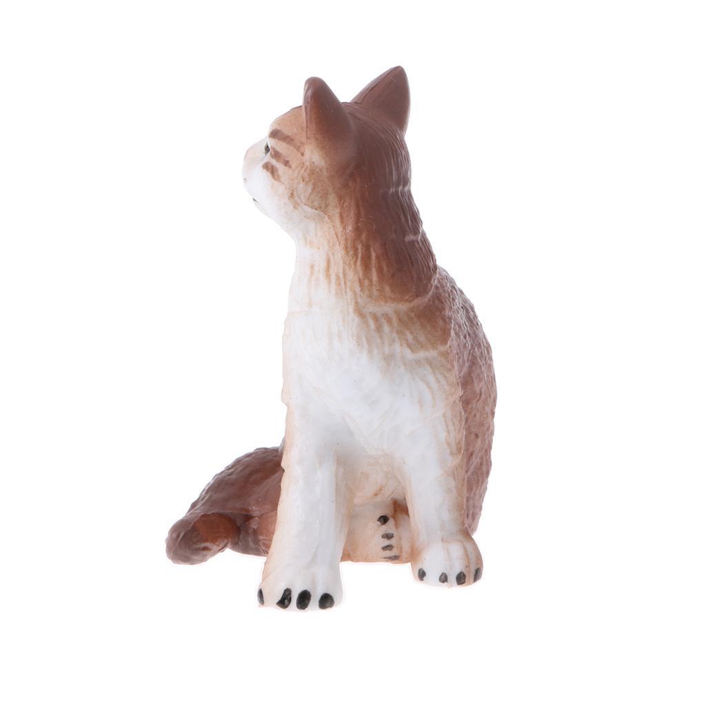 Mini Lebensechte Wildtiere Zoo Tier Haustier Tiermodell Bauer Spielfigur