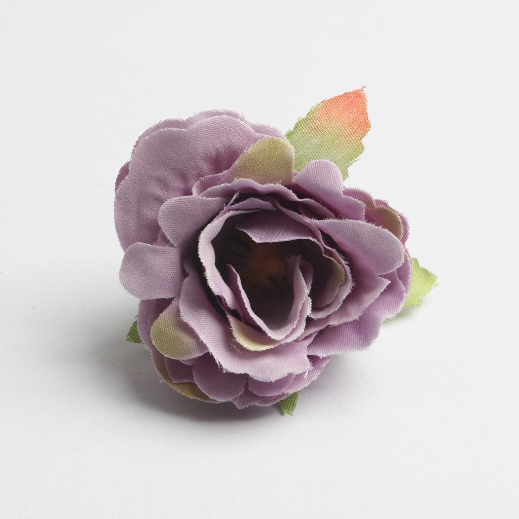 10pcs 5cm Artificial DIY Silk Rose Heads Peony Flower Heads Wedding Party Decor