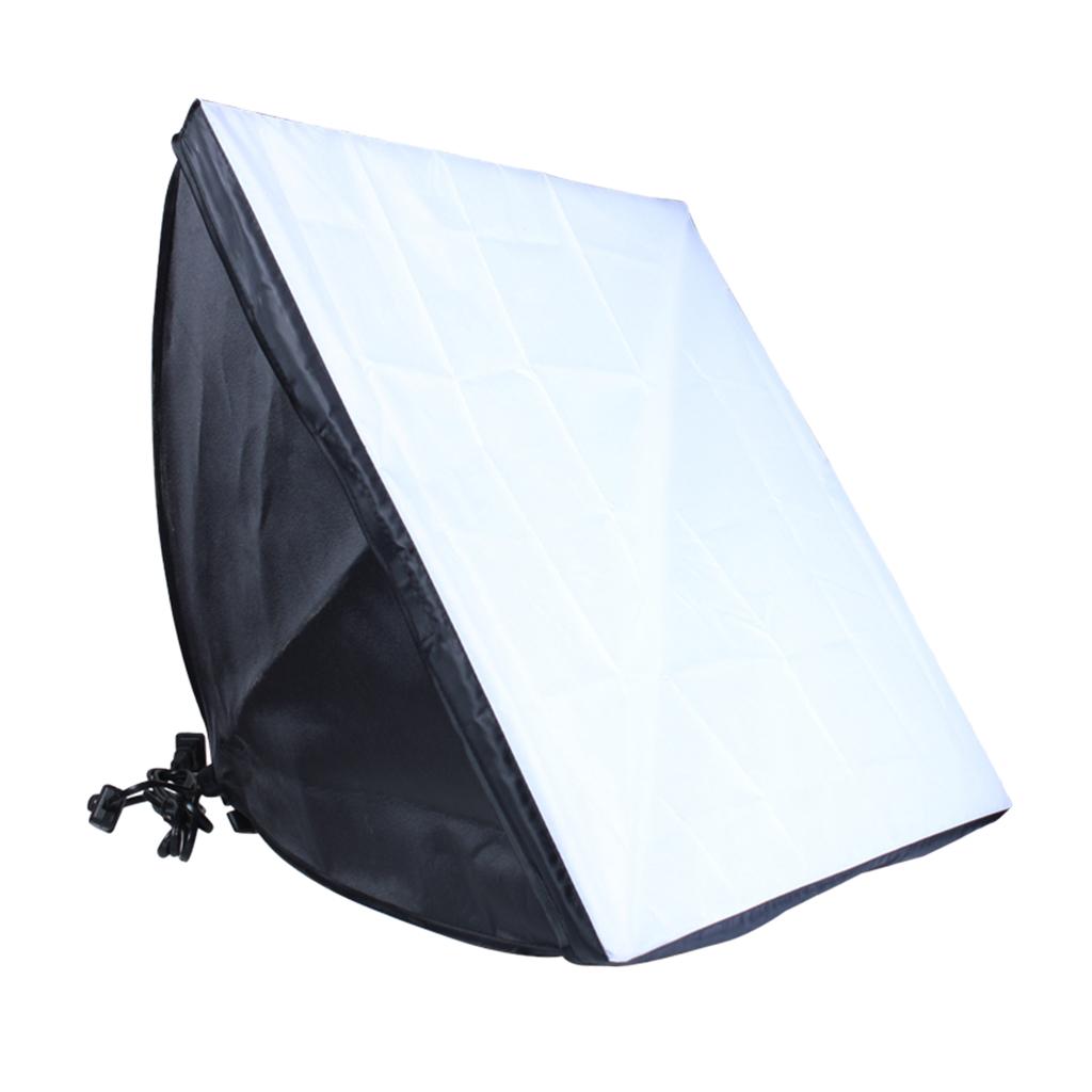Single Lamp Photography Soft Box Inside with Reflector Material UK Plug