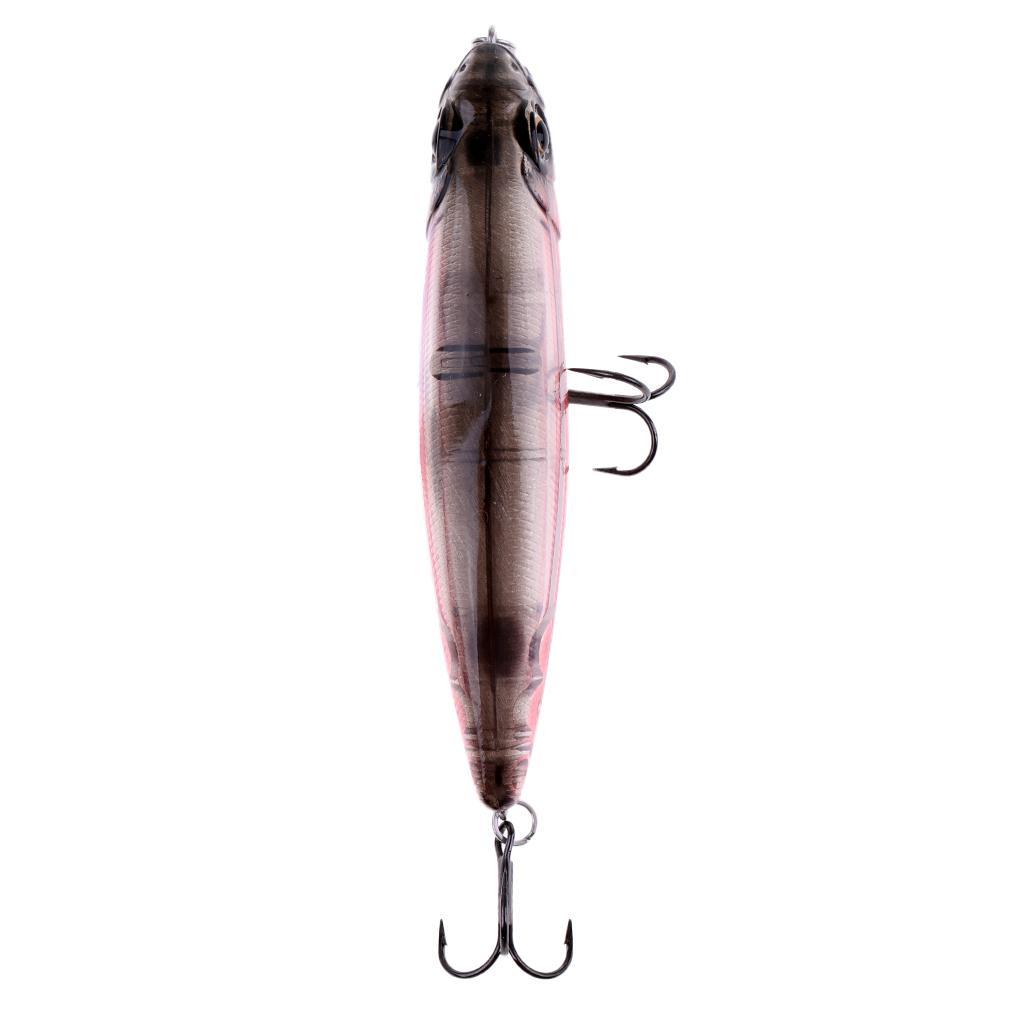 Details about   EVA Minnow Fishing Lure 9.1cm Artificial Baits Bassbaits Wobblers with Hooks 