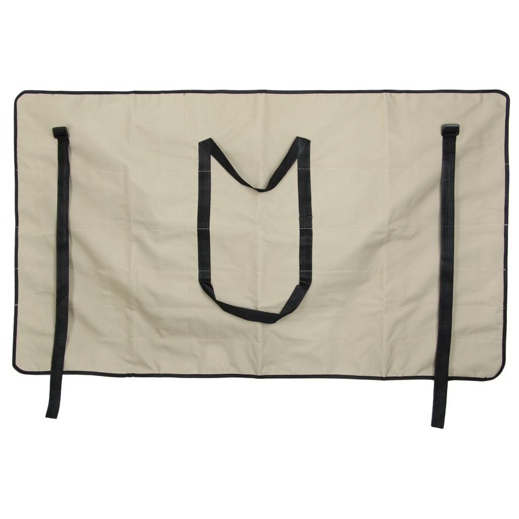 1.2m Long Fishing Rod Holdall Bag Carry Case Luggage Roll Up Bag for 12 Rods
