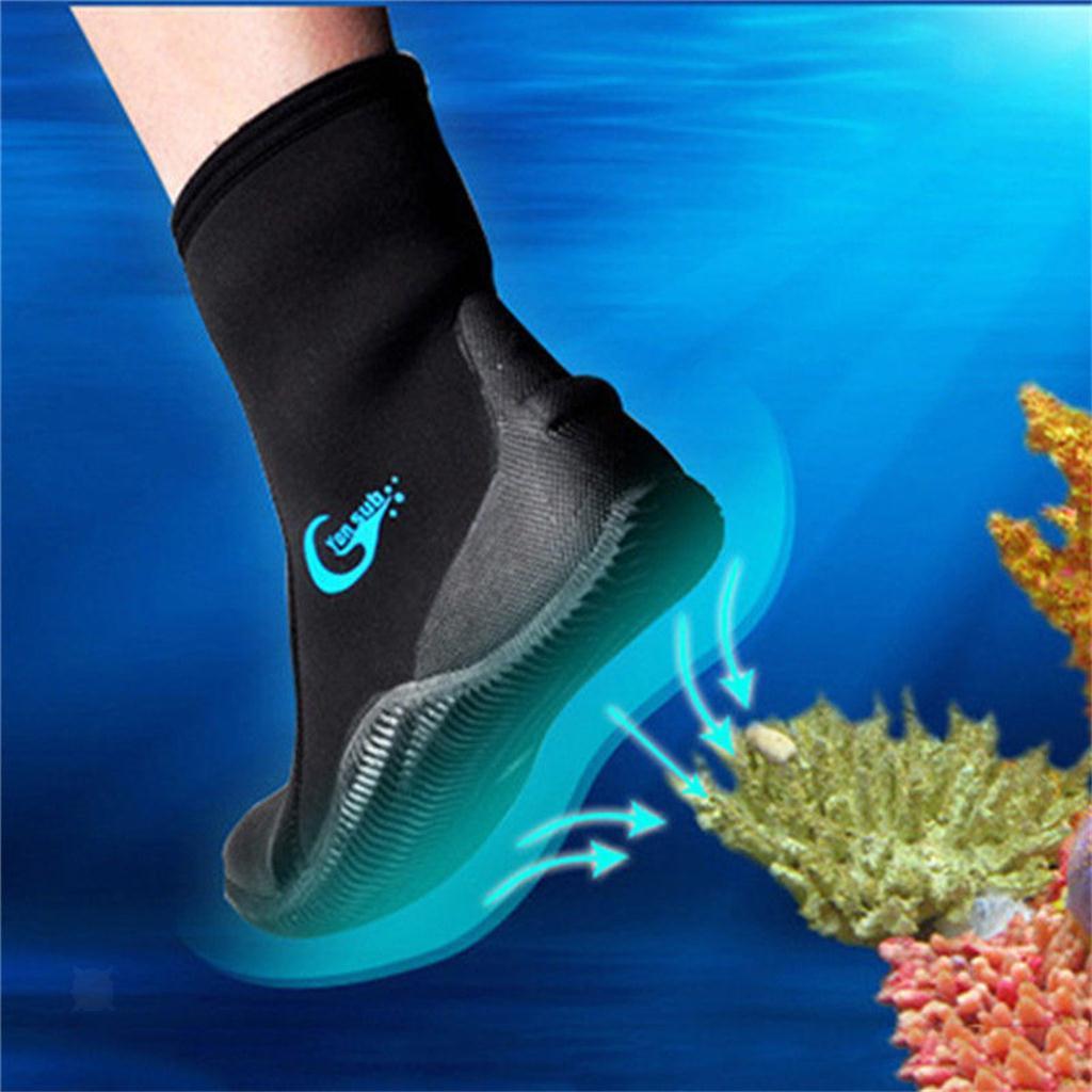 5mm Neoprene Wetsuit Boots for Scuba Diving Surf Winter