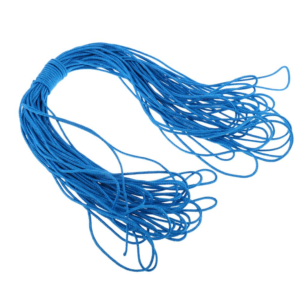 Tree Climbing Arborist Throw Line Fishing Camping Braid Rope 30m Blue