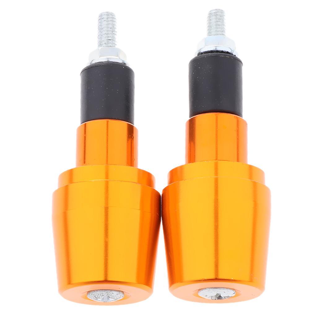 Pair CNC Motorcycle Engine Protector Frame Slider Guard Anti Crash Cover Cap