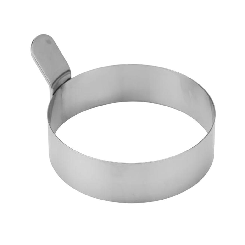 INOX CUISINE OEUF Fry Friteuse frites four Braconnier Pancake moule outil de bague