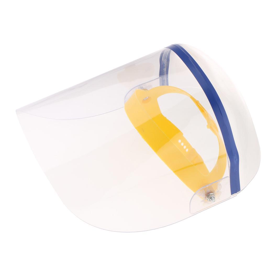 Novelty Kitchen Cooking Anti-Oil Splash Face Shield Protector PVC//Plexiglass