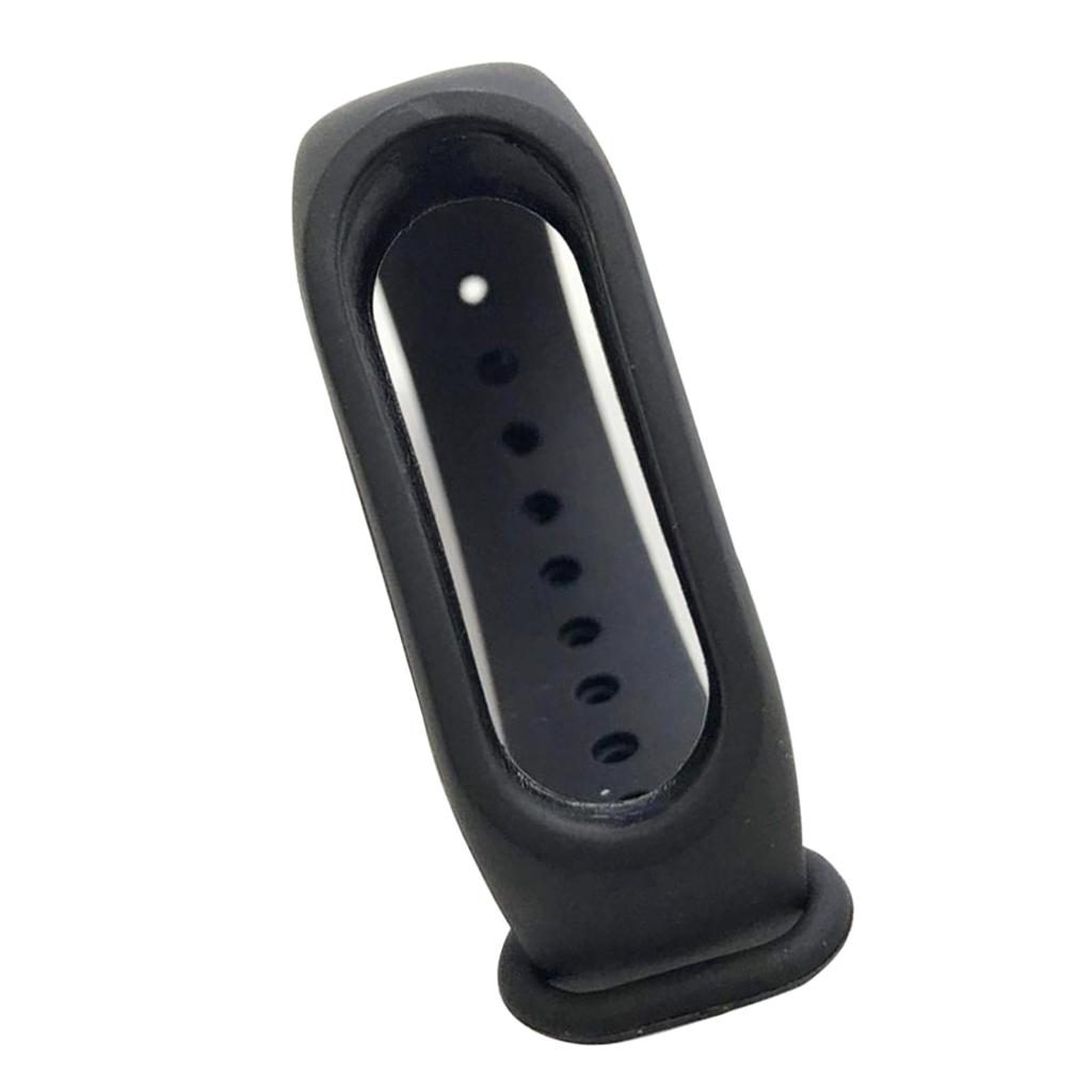 Replacement TPU Silicone Wrist Strap for Xiaomi 2 Smart Bracelet black